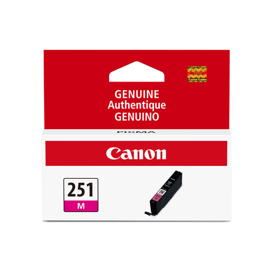 Canon CLI-251 Genuine Magenta Ink Tank, Compatible with MG6320, IP7220 & MG5420, MX922, MG5520, MG6420, MG7120, iX6820, iP8720, MG7520, MG6620,