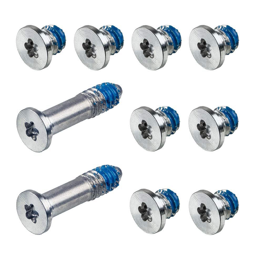 SLAUNT 4 Pack Rubber Case Feet and Replacement Screws (2 Long and 8 Short) Screwdriver Kit Set Compatible with Mac Book Air 11inch 13 inch A1370 A1369
