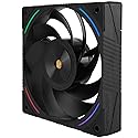 Thermalright TL-K12R CPU Case Fan, 120mm Black PC PWM Fan, 4PIN PWM Reverse Outlet, High-Performance Computer Cooler, Liquid Cooler and CPU Air Cooler