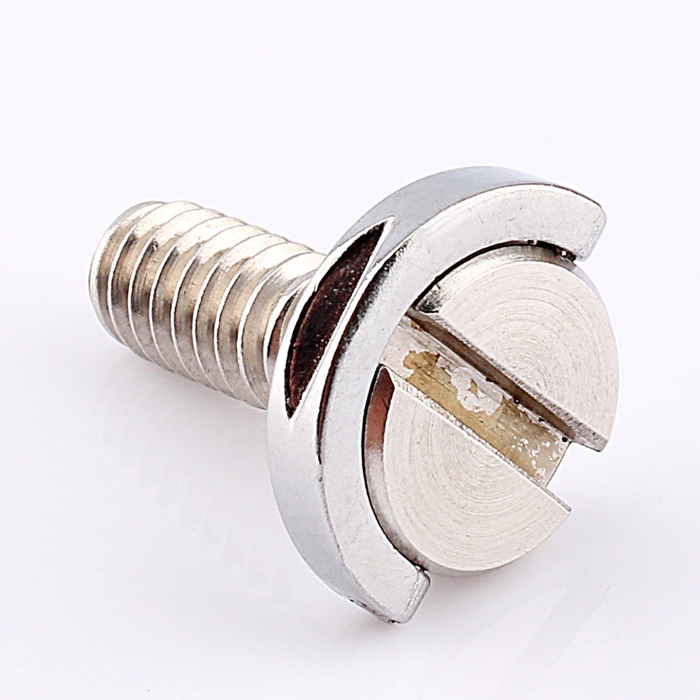 Yosoo D Shaft D-Ring Thumb Screw Adapter 1/4''-20 Thead for Camera Tripod QR Quick Release Plate