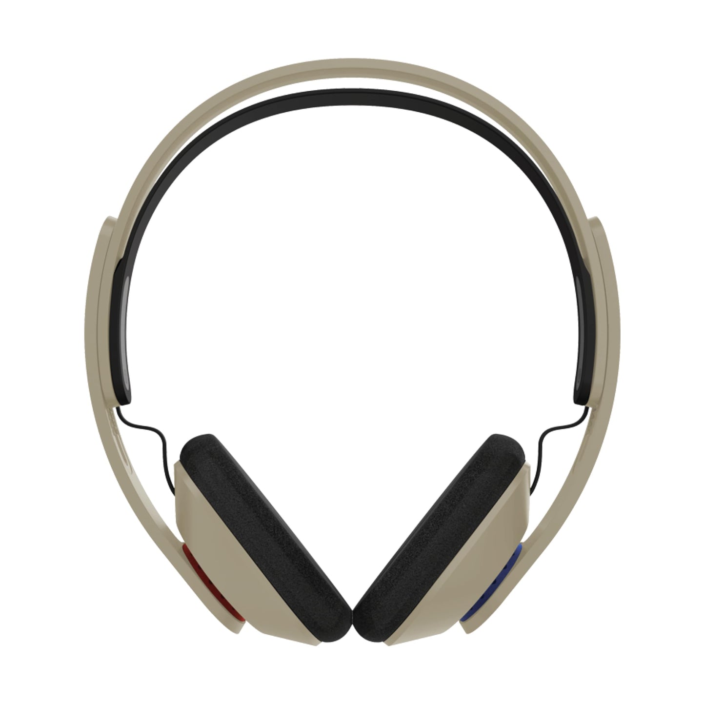 Koss KPH30 Wireless Bluetooth On-Ear Headphones, Retro Style, 20+ Hour Battery Life, USB-C Charging, Microphone, Rhythm Beige