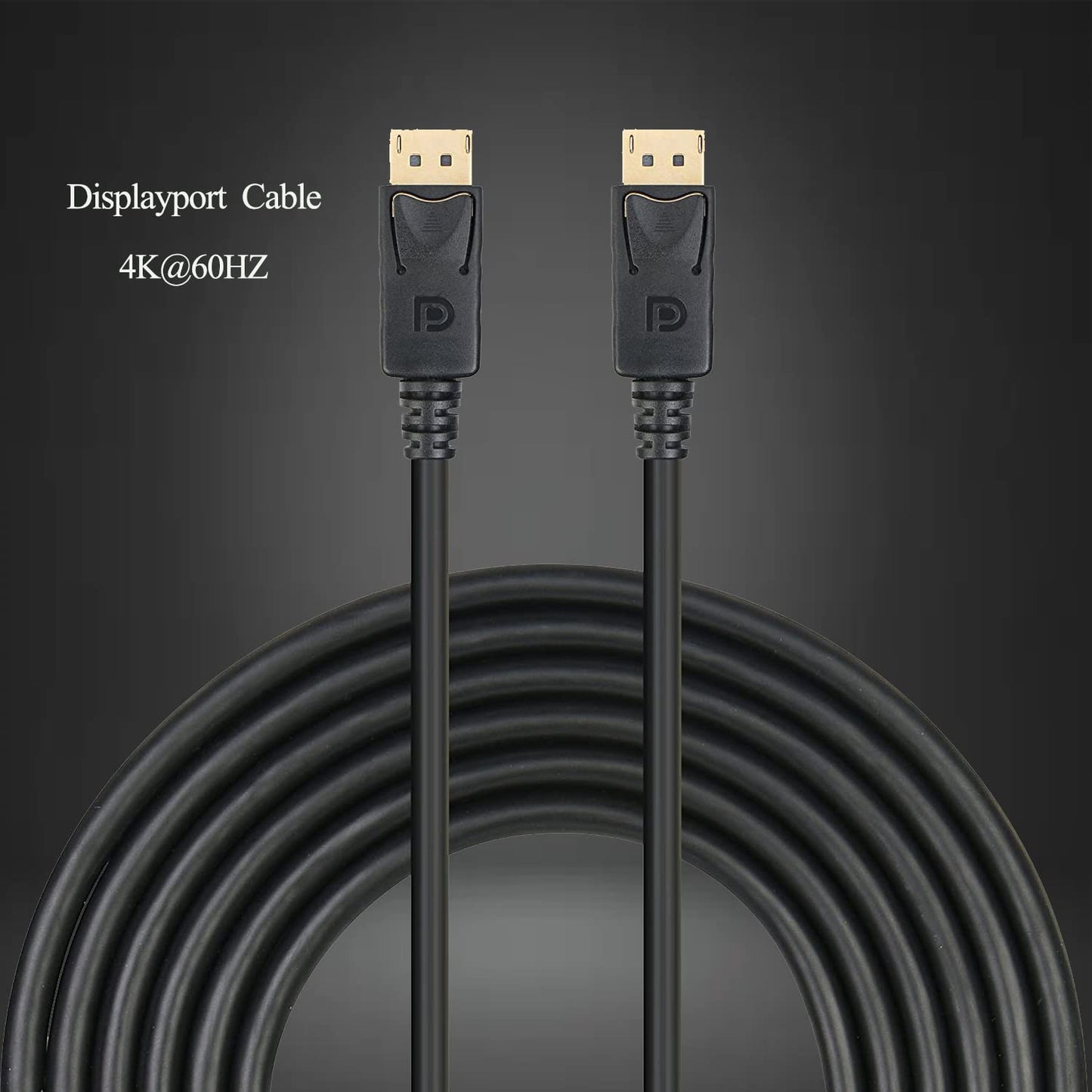 Anbear DisplayPort to Displayport Cable 6 Feet, Gold Plated Display Port to Display Port Cable 4K@60HZ Resolution(Male to Male) for DisplayPort