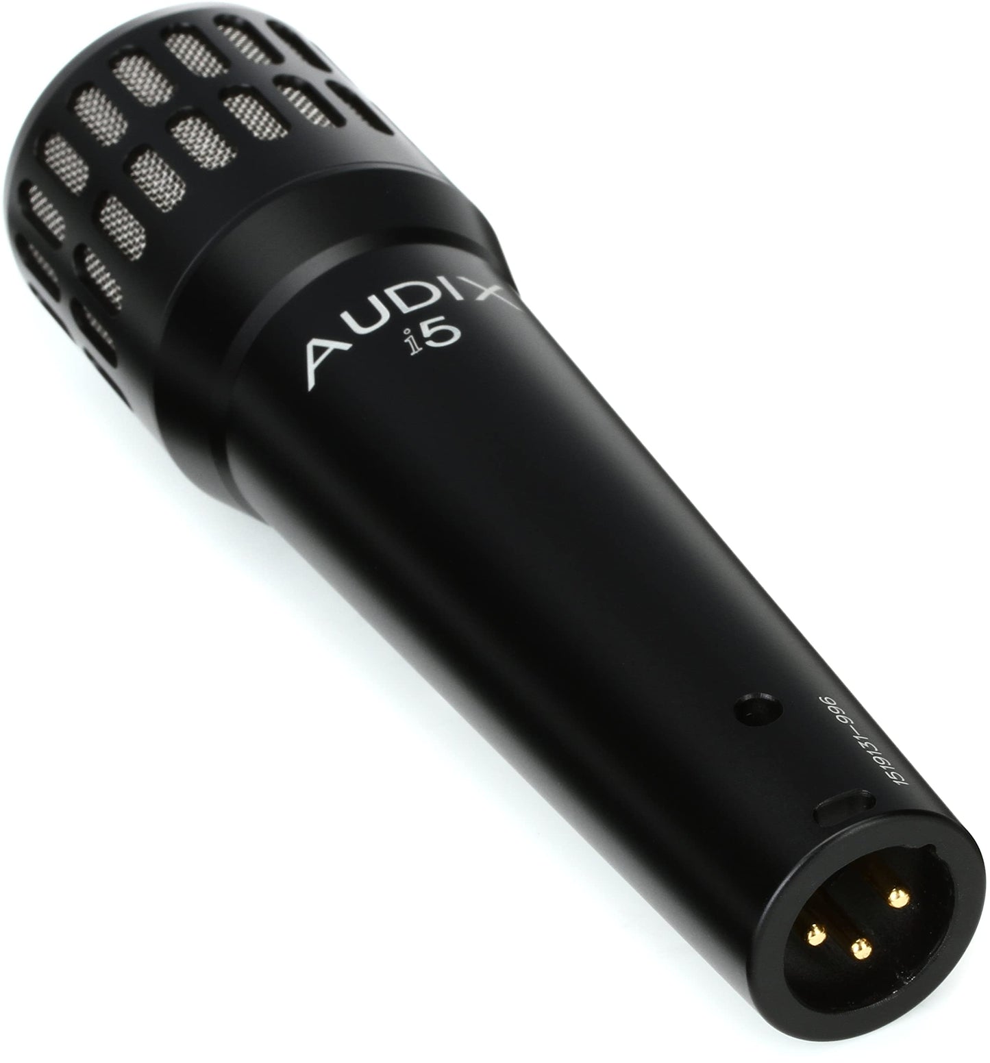 AUDIX i5 Dynamic Instrument Microphone: Pro Snare Mic/Guitar Amp Microphone - Black