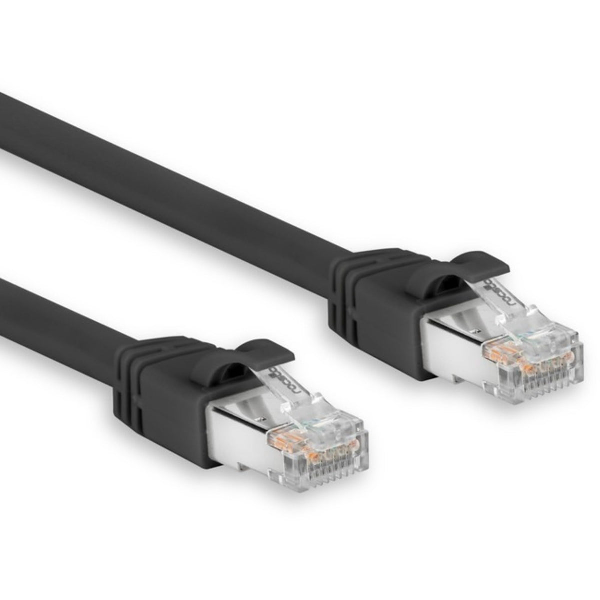 Rocstor 50FT CAT6A ETHERNET Cable-SNAGLESS-Black