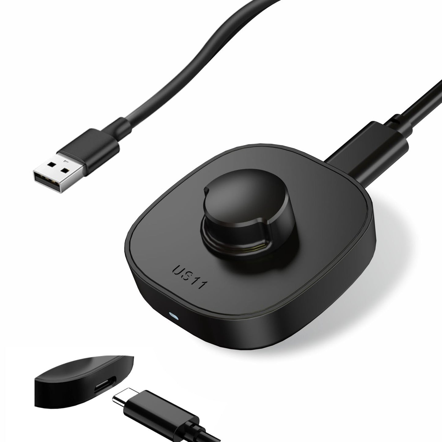 Charger for Oura Ring Gen3 - Size 11 - Fast Charging Dock with USB-C Cable Compatible with Oura Ring Gen3 | Full Battery Charge in 60-90 Minutes