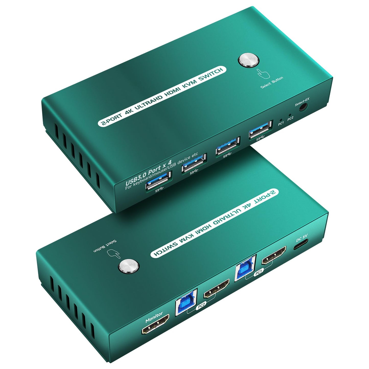 Daoistek kvm Switch 1 Monitors 2 Computers hdmi 4k 60hz Monitor Switch Single hdmi2.0 2k 144hz hdmi 2.0 kvm Switches 4k 60hz 1 Monitors 2 Computers
