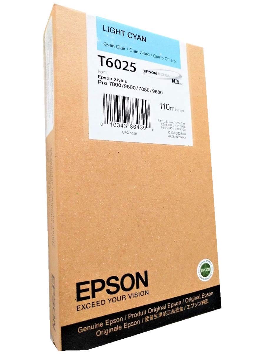 Epson T6025 - Print cartridge - 110ML Light CyanUltraChrome K3 Ink