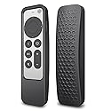 Fintie 2-in-1 Protective Case for 2021 2022 Apple TV Siri Remote and AirTag - Lightweight Anti Slip Shockproof Cover for Apple TV 4K / HD Siri Remote