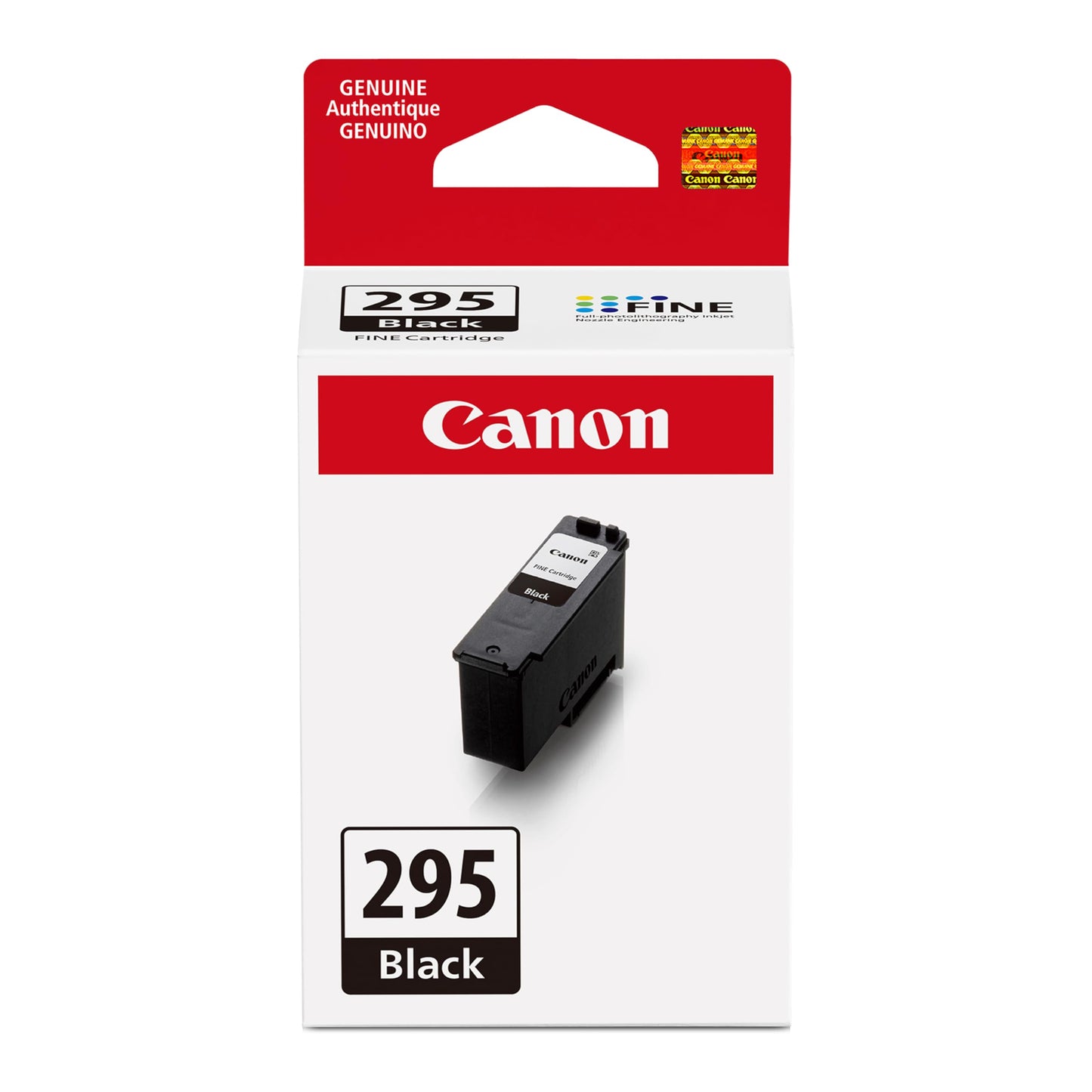 Canon PG-295 Genuine Black Ink Cartridge, Compatible with TR7120, TS6520, TS4320