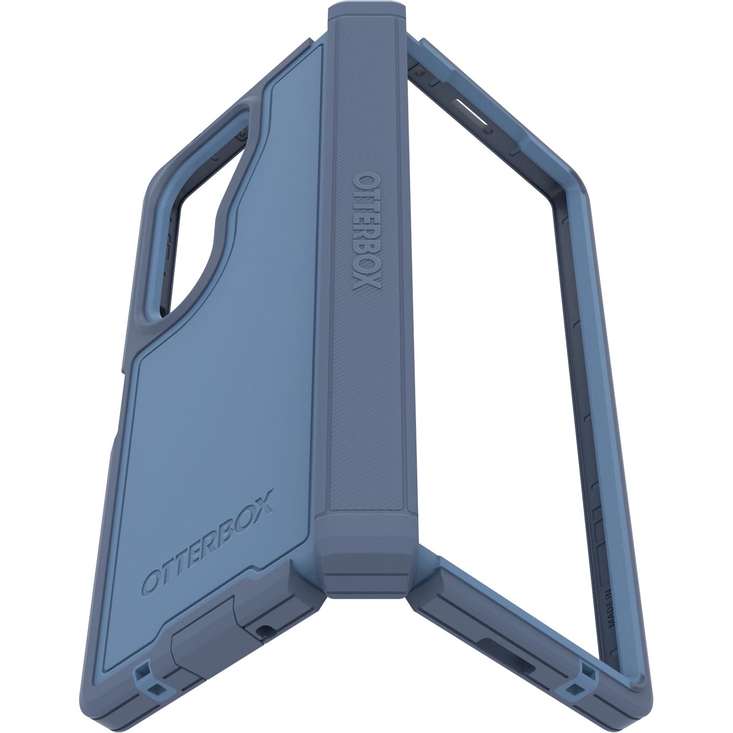 OtterBox Galaxy Z Fold6 Defender Series XT Case - Baby Blue Jeans (Blue), screenless, Rugged Hinge Protection, Lanyard Attachment, PowerShare