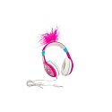 eKids Trolls Band Together Wired Headphones for Kids, School, Home or Travel - Tangle Free with Volume Control, 3.5mm Jack, Includes Headphone