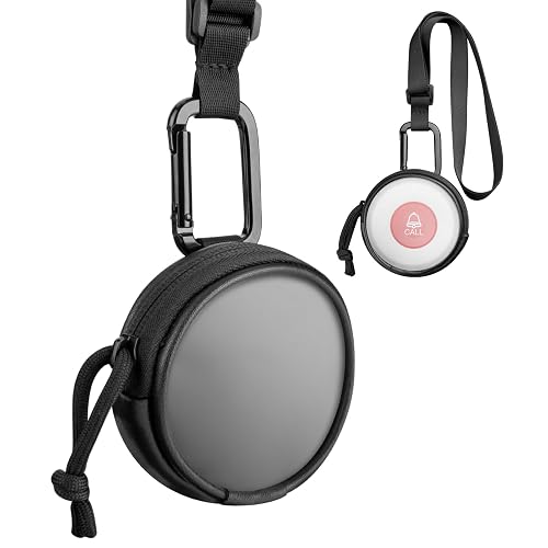 Portable Call Button Lanyard Holder, Carrying Case for Universal Call Button, Adjustable Call Buttons Bag for Elderly, Seniors, Patients, Disabled