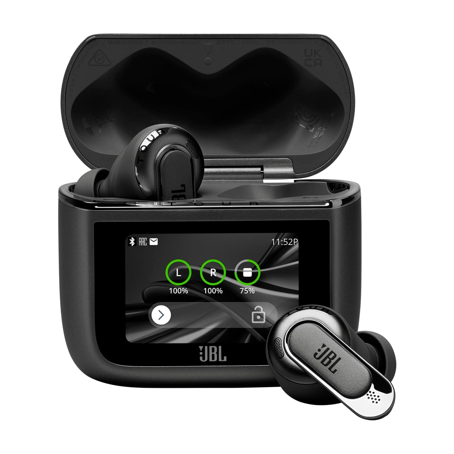 JBL Tour Pro 3 - True Wireless Noise Cancelling Earbuds with Smart Charging Case, Legendary Pro Sound with Hybrid Dual-Driver, Spatial 360 Sound