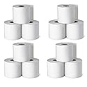 1InTheOffice Adding Machine, Register, and Calculator Rolls 2 1/4" x 130' 1-Ply, 12/Pack (130')