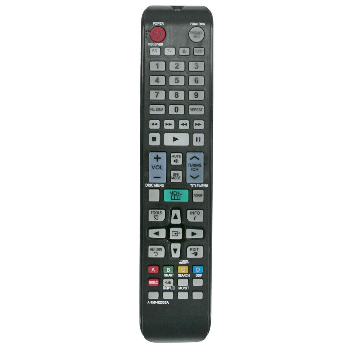 New AH59-02333A Replace Remote fit for Samsung Blu-ray HT-D4500 HT-D5100 HT-D5300