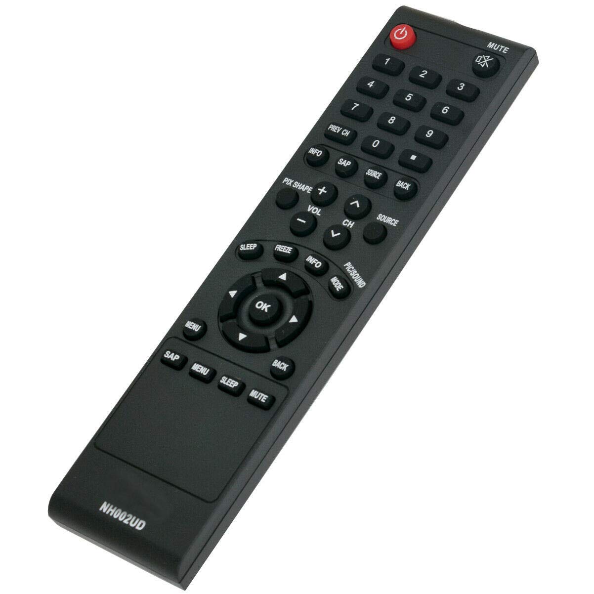 NH002UD Replace Remote for Sanyo TV FW55D25F FW40D36F FW43D25F FW32D06F FW50D36F