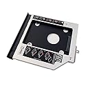 2nd HDD SSD Hard Drive Optical Bay Frame Caddy Tray for Asus A555 K555 FL5600 FL5800 X554 F554 X555 F555 with Bezel Front Cover Mounting Bracket