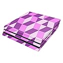 MightySkins Skin Compatible with Sony Playstation 4 Pro PS4 wrap Cover Sticker Skins Pink Geo Tile