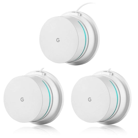 OkeMeeo Wall Mount for Google WiFi AC1200 - Ceiling Mount for Google WiFi 2016 Model and 2020 Model, Space Saving and Enlarging Coverage, Reinforced