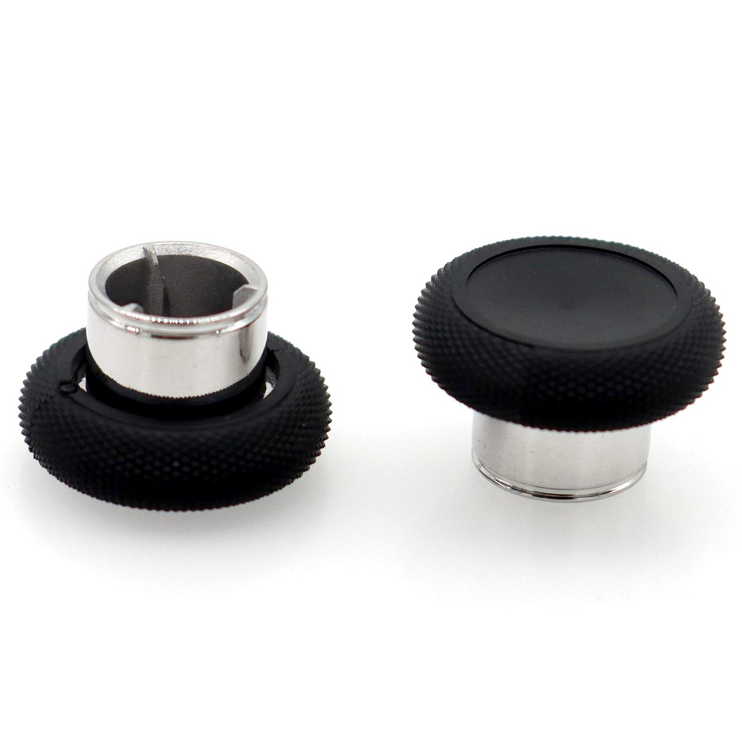 PartEGG 2X Standard Height Sticks Magnetic Analog Concave Short Thumbstick Replacement for Xbox Elite Controller Series 2 - Black