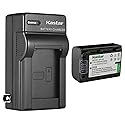 Kastar 1-Pack Battery and AC Wall Charger Replacement for Ordro NP-180 NP180 Battery, ORDRO HDR-AE8 UHD 1080P 60FPS DV Camera, Ordro AE8 Digital