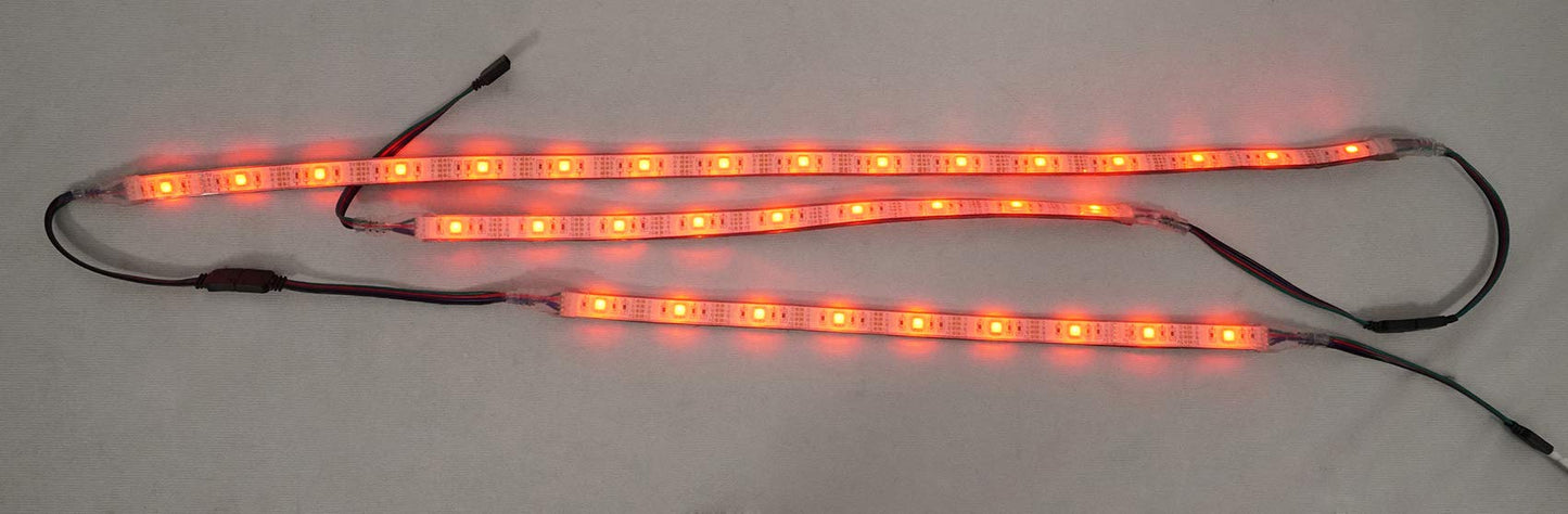 NYC Acoustics USB RGB LED Light Strip to Backlight Your TV/Monitor + Remote
