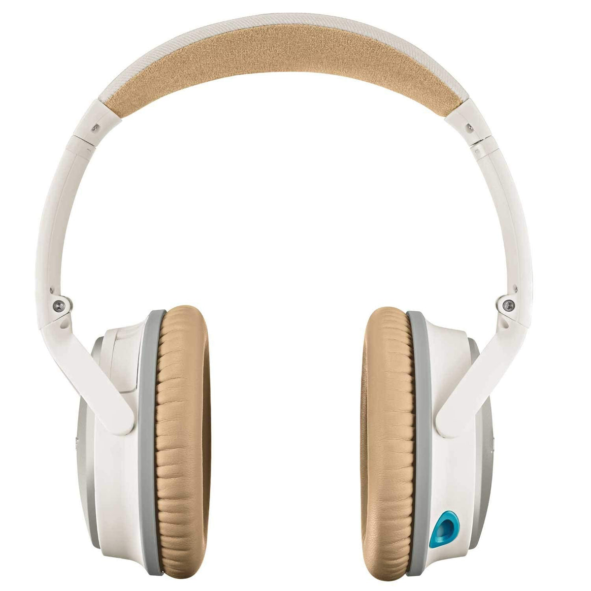 Bose QuietComfort 25 Acoustic Noise Cancelling Headphones for Apple devices, White(wired, 3.5mm) (Renewed)