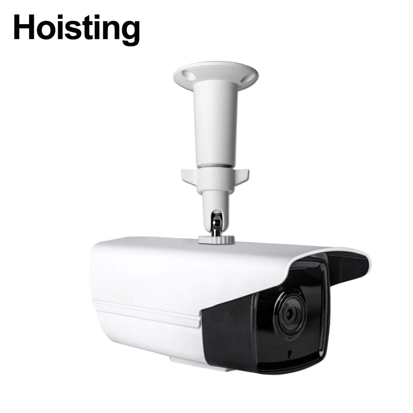 Security Camera Wall Mount Bracket (1/4'') Adjustable Indoor/Outdoor Mount Compatible with Arlo, WYZE, Amcrest, TENVIS, Faleemi, Wansview, CCTV Camera