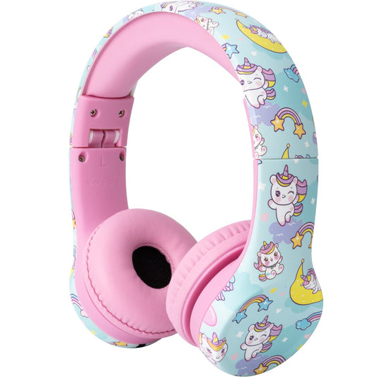 Snug Play+ Kids Headphones - Volume Limited 93dB for Safe Listening - Foldable, Durable Headphones for Toddlers, Boys & Girls - Tangle-Free Cord…