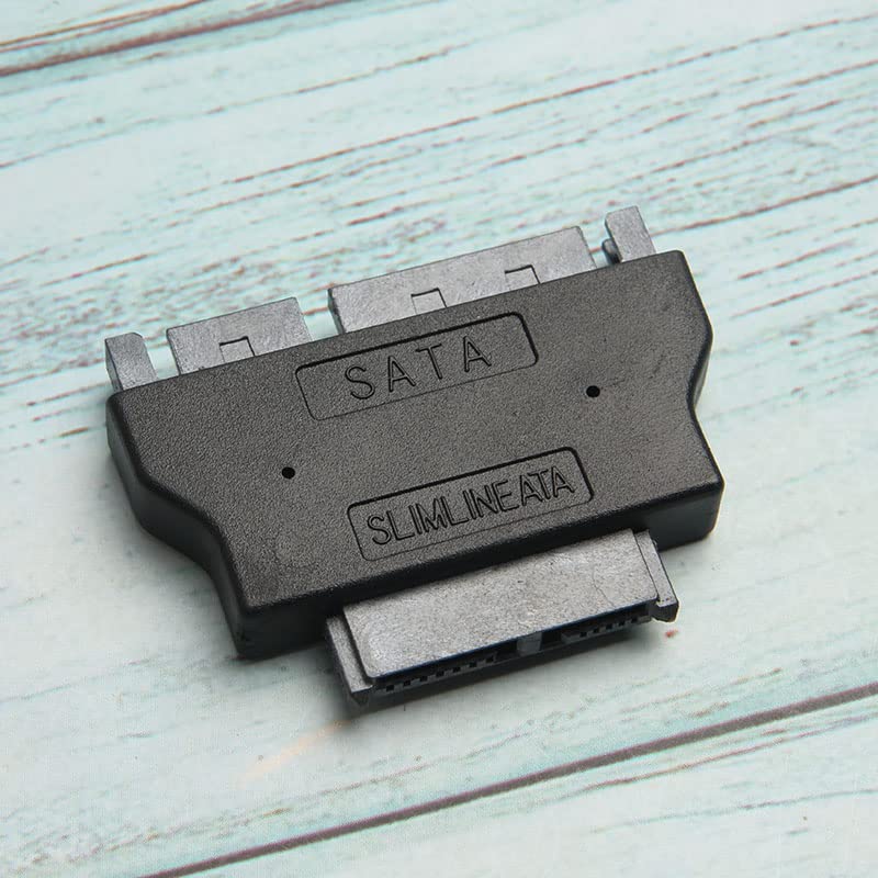 Acxico 2 Pcs 1.8" Micro SATA SSD Serial ATA HDD 16 to 22 Pin 2.5" SATA Adapter Converter