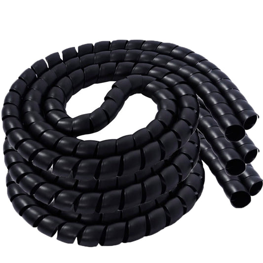 Dog and Cat Cord Protector, 32.8ft Spiral Cable Management Sleeve Organizer, Protects Your Pets and Critters from Chewing Insulated Electric Wire