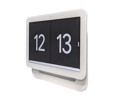 Mount Genie Simple Built-in Google Nest Hub Gen 2 Wall Mount [Does NOT FIT 2018 Gen 1]: The Perfect Smart Home Command Center | PoE Option Available |