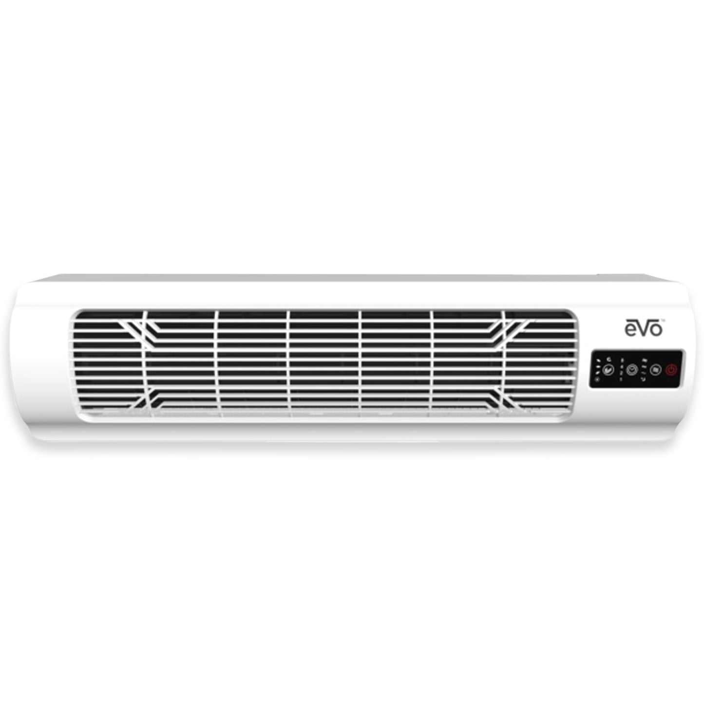 EVO Window Fan Air Circulator with Remote Control (Fits Up To 40" Windows) - Multi-Directional Airflow, Adjustable Fan Speed, and Low Profile