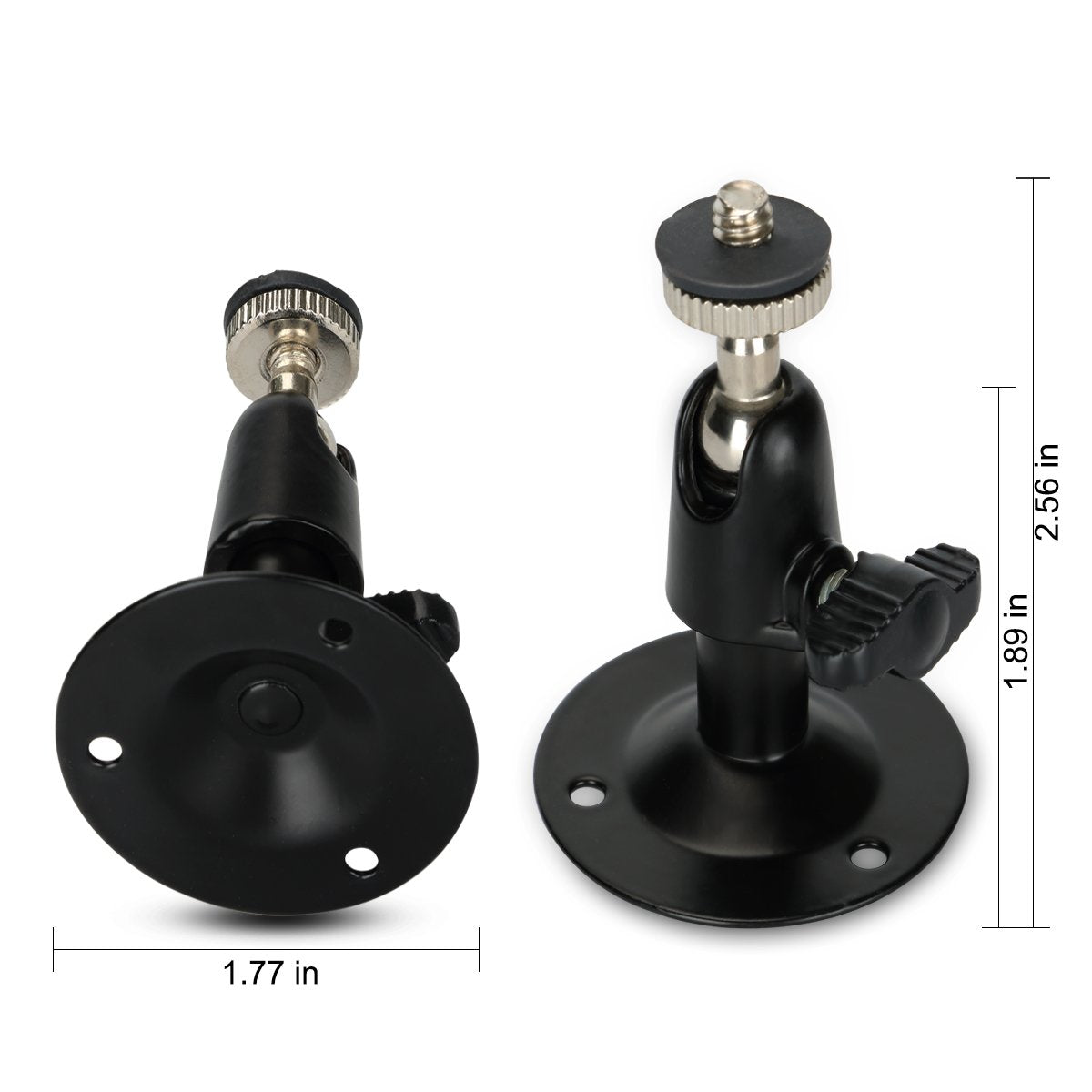 Security Wall Mount for Oculus Sensor Arlo, Arlo Pro,R Stick Up Cam Wired/Battery,SERMICLE Metal Security Camera Bracket Outdoor Indoor 360° Rotation