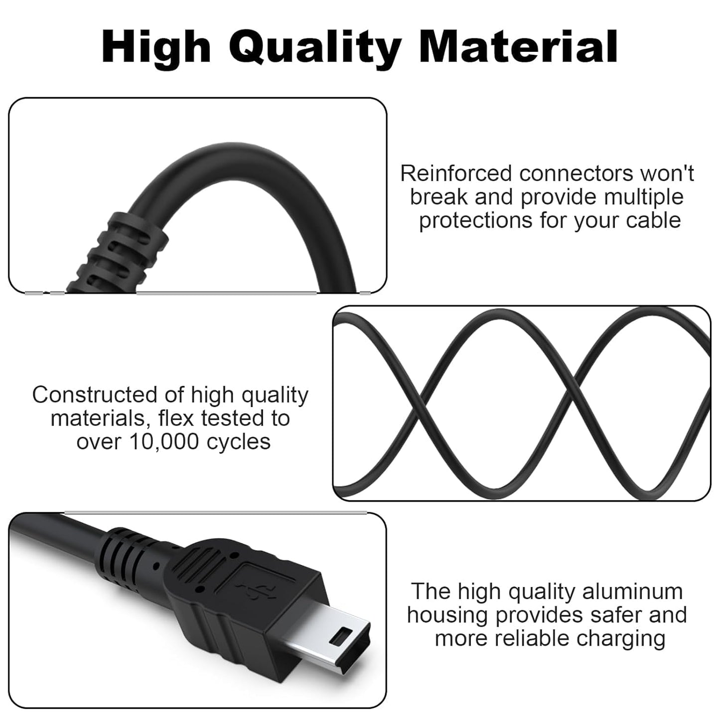 UC-E4 USB Cable Photo Transfer Cord Compatible with Nikon D40 D50 D60 D70 D70S D80 D90 D100 D200 D300 D300S D610 D700 D3000 D3100 D7000 D1x D1h D2x
