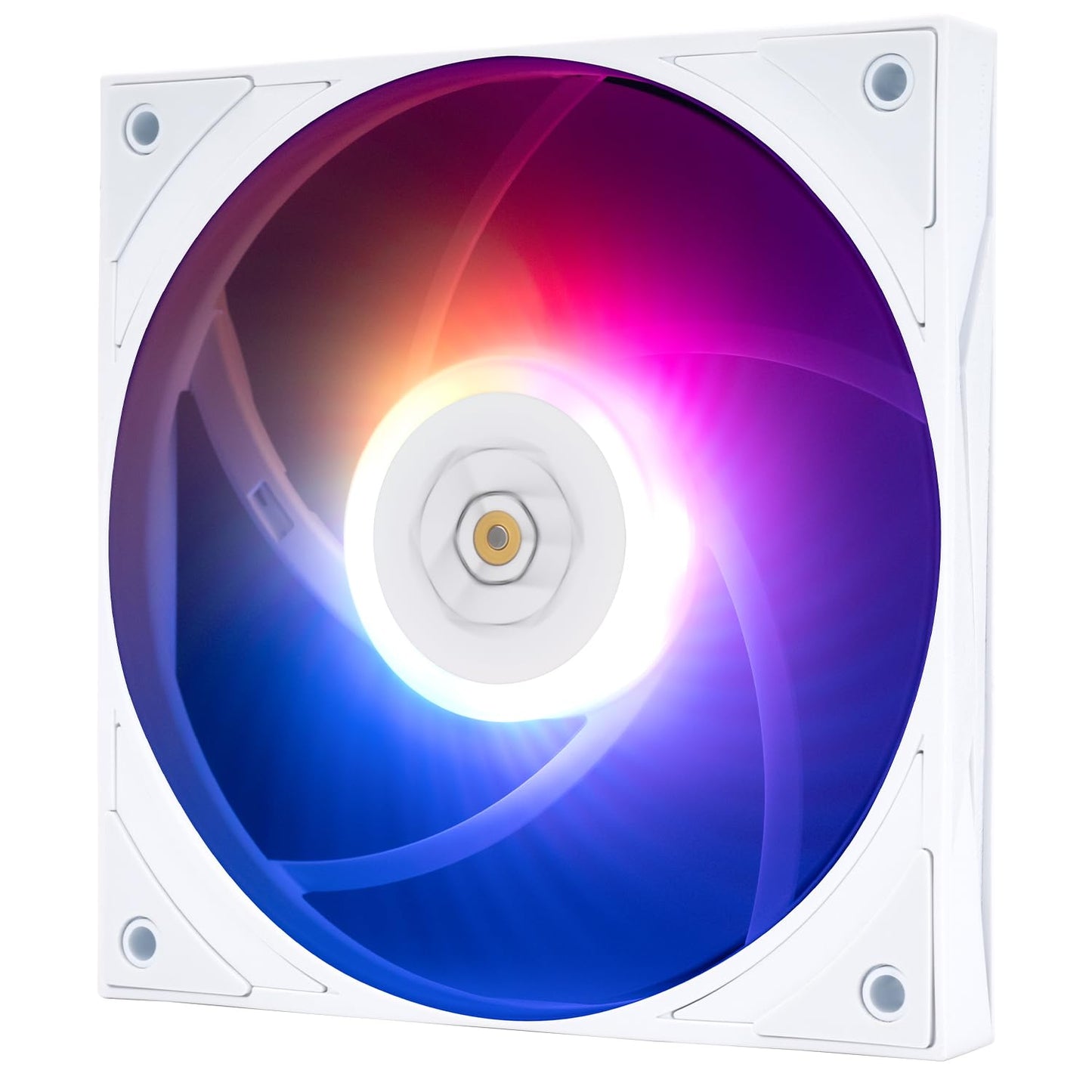 Thermalright TL-H12015W-S PWM Fan-1900RPM Speed,Computer Cooling Low-Noise, 15mm Slim Cooling,PWM Controlled Cooler Fan,Single PC ARGB Fan for CPU