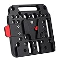 V Lock Assembly Kit, V Mount Battery Plate Adapter V Lock Plate Assembly Kit Quick Release External Battery Plate Camera Accessory