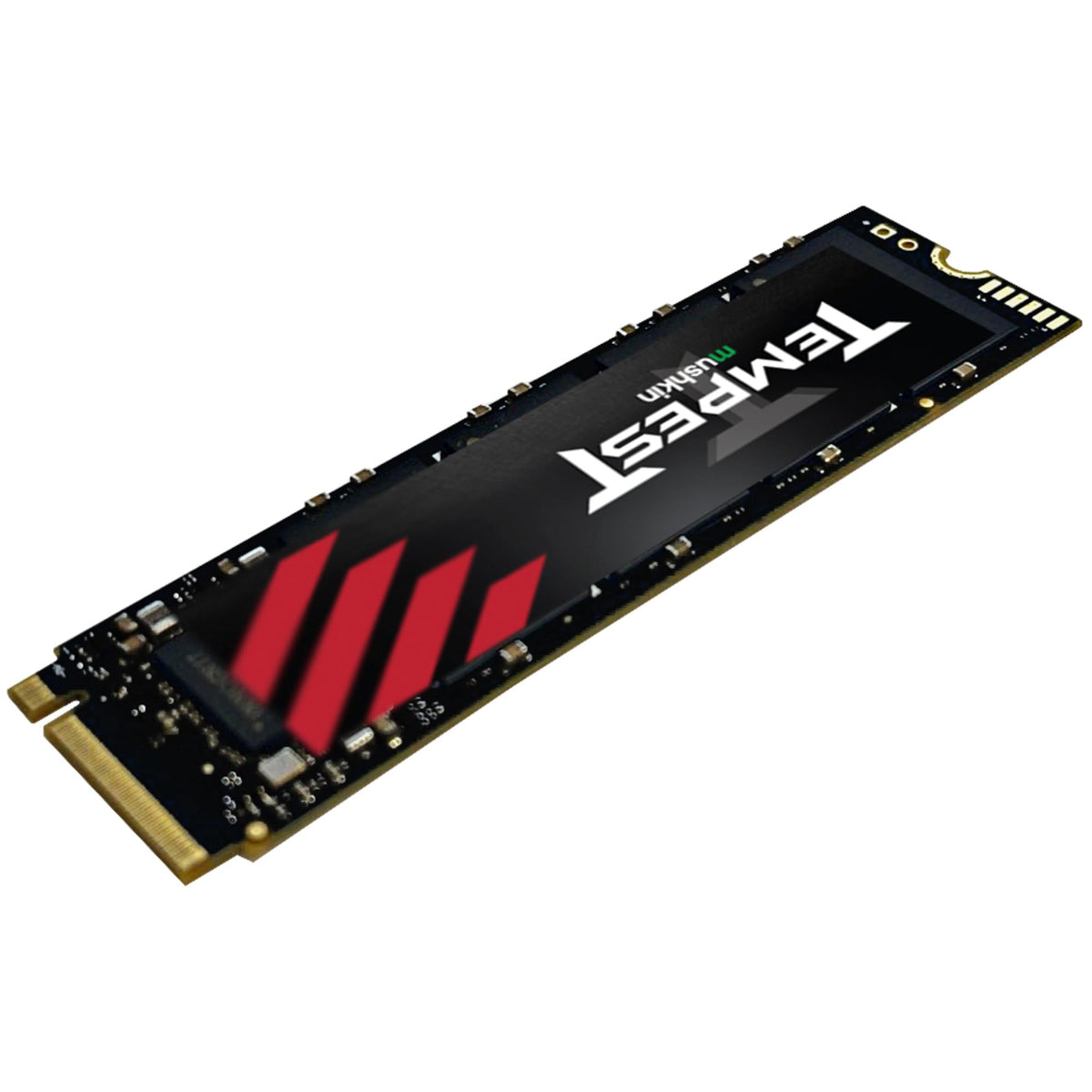 Mushkin Tempest - 256GB PCIe Gen3 x4 NVMe 1.4 - M.2 (2280) Internal Solid State Drive (SSD) - 3D NAND Flash - (MKNSSDTS256GB-D8)