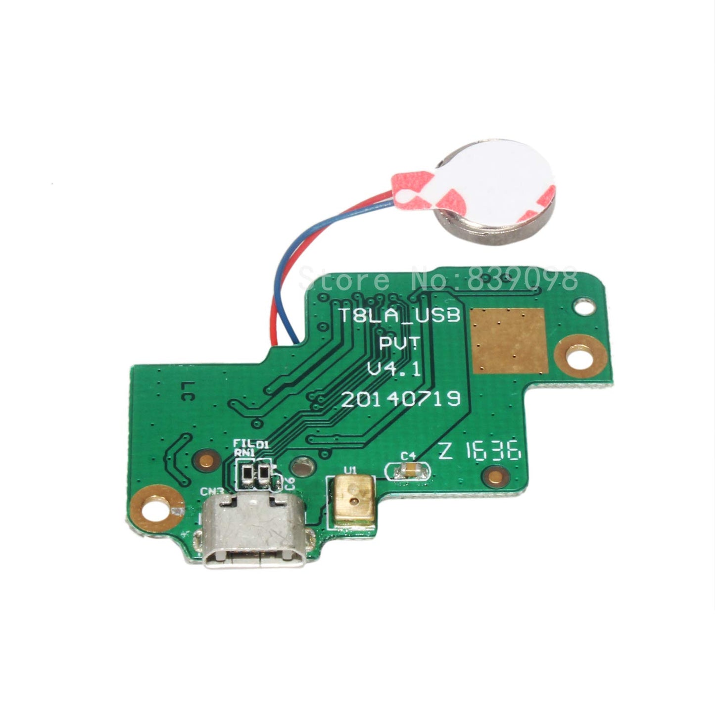 GinTai WiFi Micro USB Charging Port Board Replacement for Lenovo TAB IDEAPAD 8" S8-50F S8-50