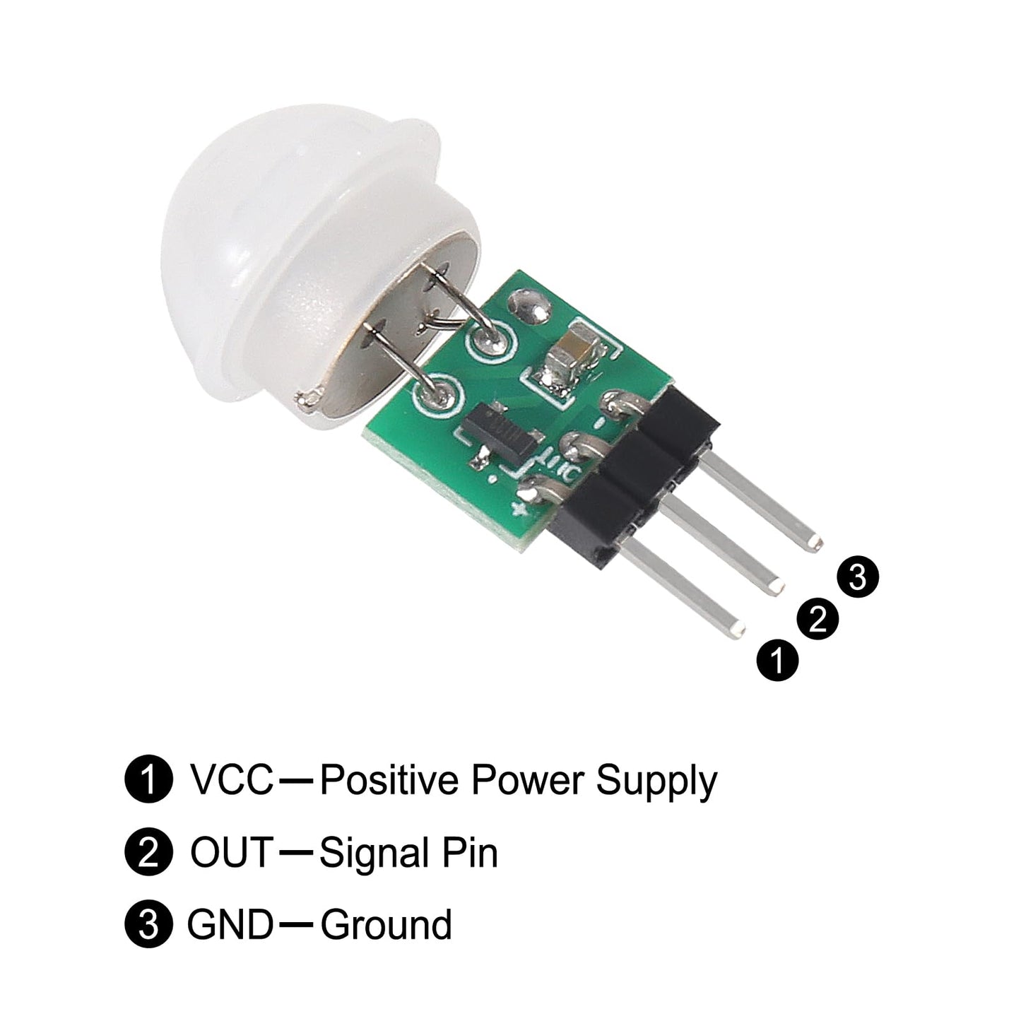 8pcs AM312 Sensor Mini Sensor Module Pyroelectric Infrared Motion Automatic Detector DC 2.7 to 12V for Arduino
