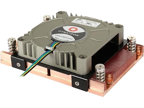 Dynatron A18 1U Active PWM Blower with Copper fins Active heatsink for AMD Socket AM4