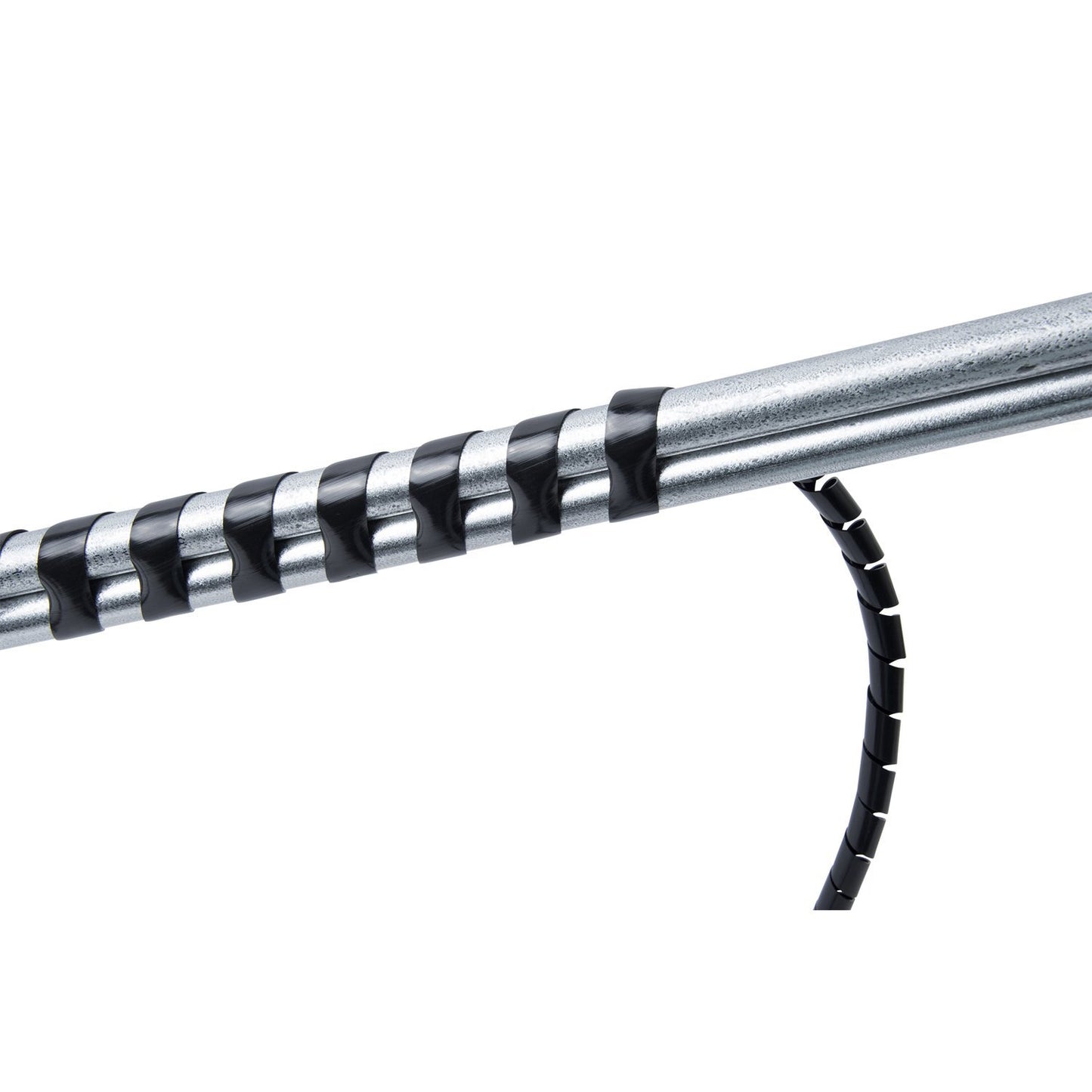 Gardner Bender FSP-BLACKTC, Black Spiral Wrap 3 ½ ft, 2 Piece