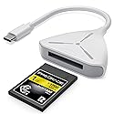 CFexpress Type B Card Reader with USB 3.2 (Gen 2) 10Gbps, USB-C Type B CFexpress Adapter, Compatible with Windows/Mac/Linux/Android, for iPhone 16/15