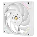 Thermalright TL-K12W 120mm CPU Cooler Fan, Computer Case Cooling, 4PIN PWM Control, 2150RPM Speed, PC Performance Fan for S-FDB Bearing,Wind Pressure