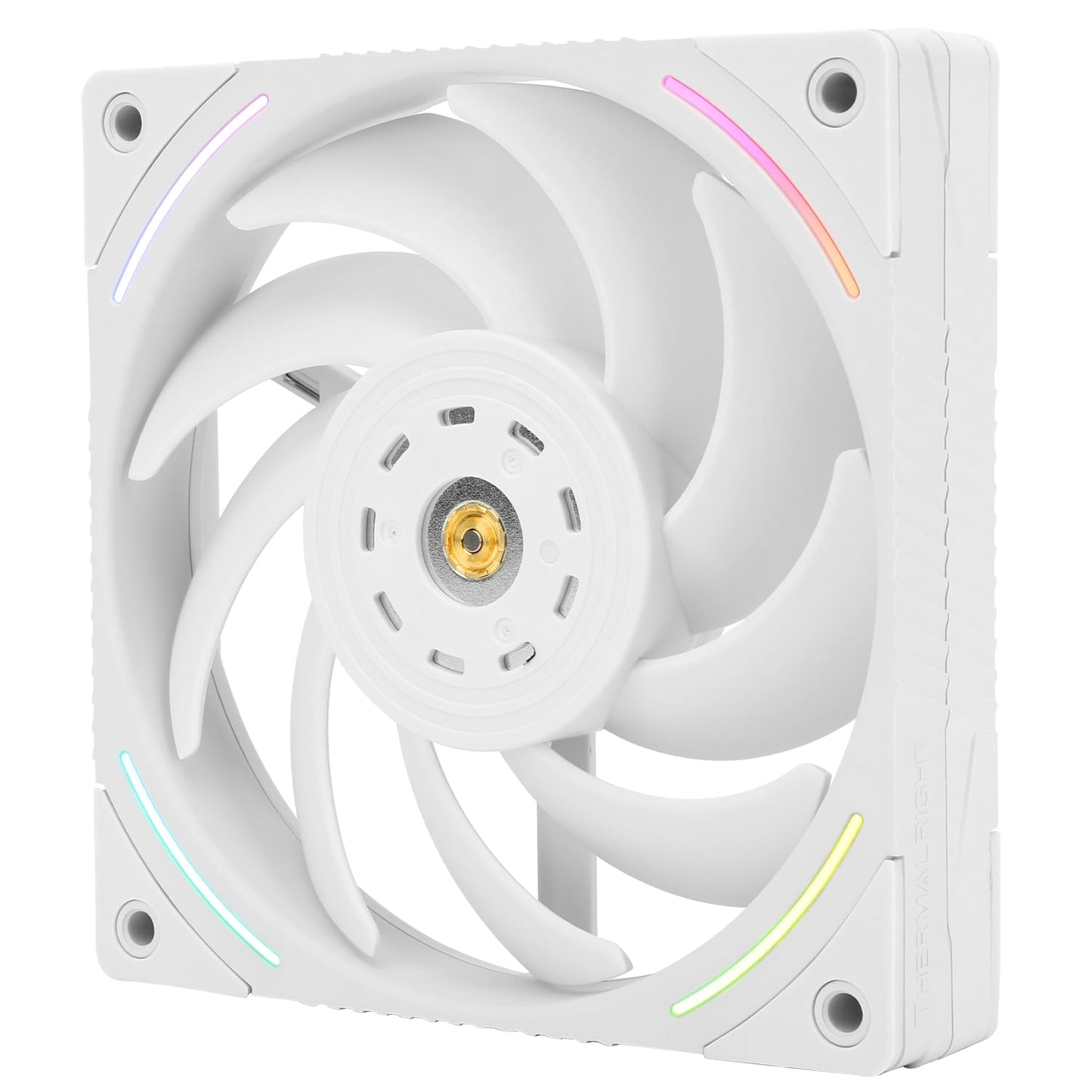 Thermalright TL-K12W 120mm CPU Cooler Fan, Computer Case Cooling, 4PIN PWM Control, 2150RPM Speed, PC Performance Fan for S-FDB Bearing,Wind Pressure