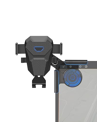 FIILINES Phone Holder for Ford Mustang Mach-E 2021-2024 & Tesla Model 3/Y, 360 Degree Rotation Phone Mount Accessories, Car Mount Compatible with All