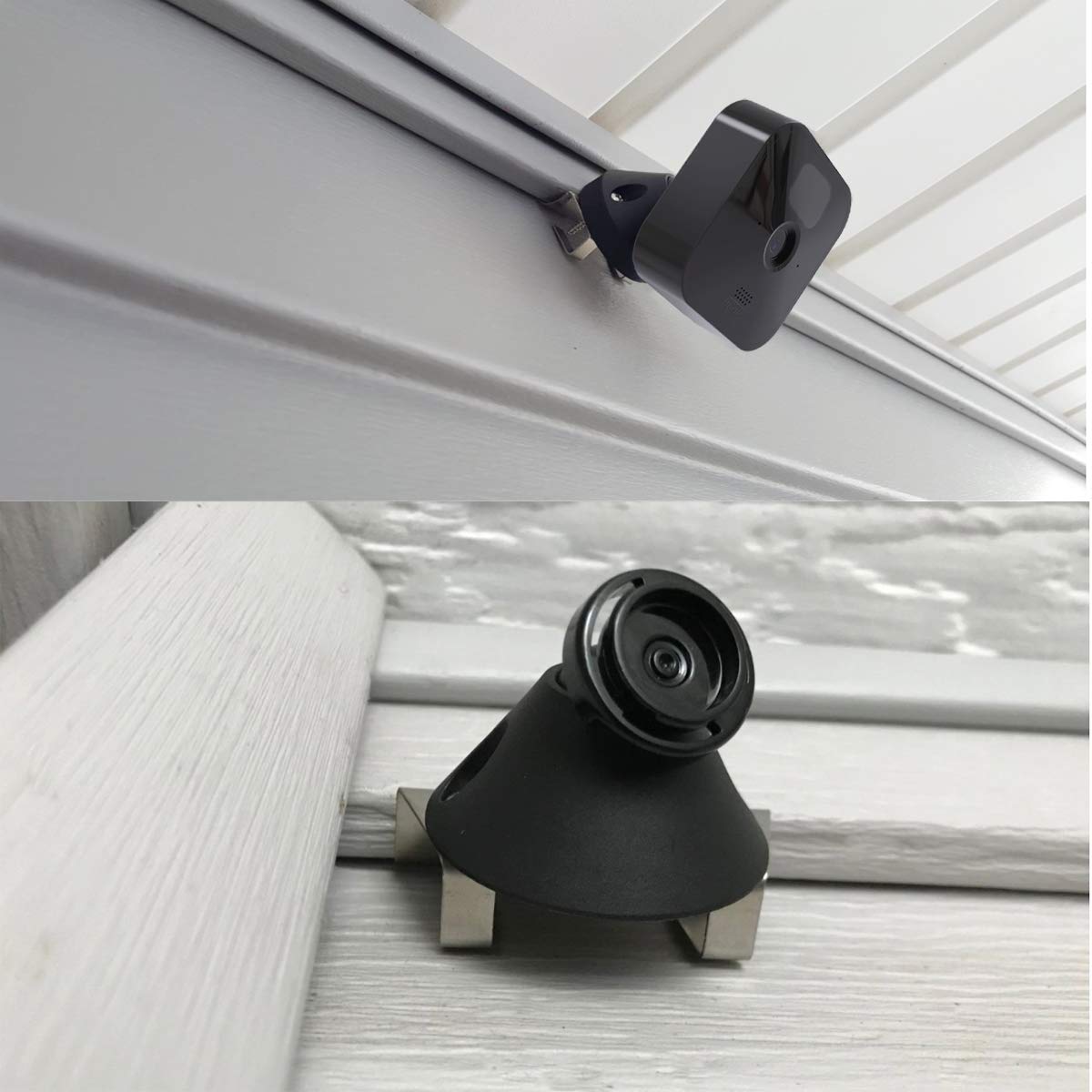 12-Pack Vinyl Siding Hooks for All-New Blink Outdoor Camera, No-Hole Needed Outdoor Siding Clips for Mounting Blink Outdoor Security Camera System