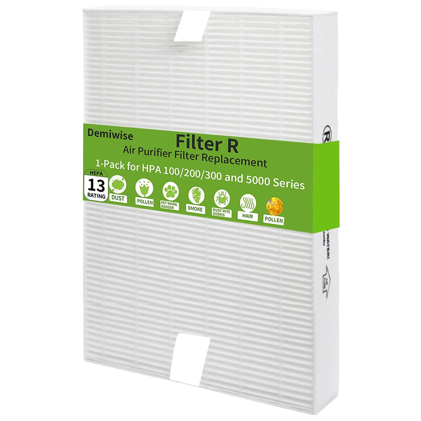 HEPA R Filter Replacement for Honeywell HPA Series Air Purifiers, True HEPA Air Purifier Filter R Compatible with HPA300/HPA200/HPA100, OEM