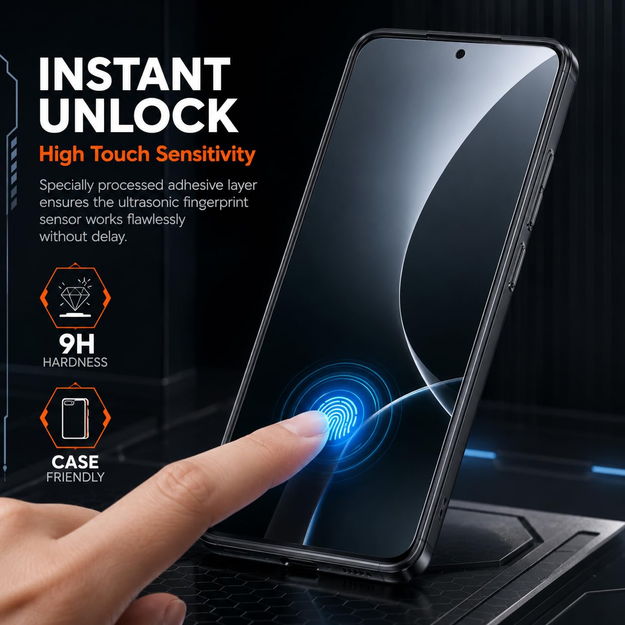 2 Pack for Galaxy S23 Privacy Screen Protector, 2 Pack Camera Protector, Fingerprint Compatible,Anti-Spy, 9H Hardness Anti-Scratch Shatterproof