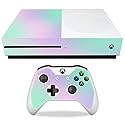 MightySkins Skin Compatible with Microsoft Xbox One S - Cotton Candy | Protective, Durable, and Unique Vinyl Decal wrap Cover | Easy to Apply, Remove